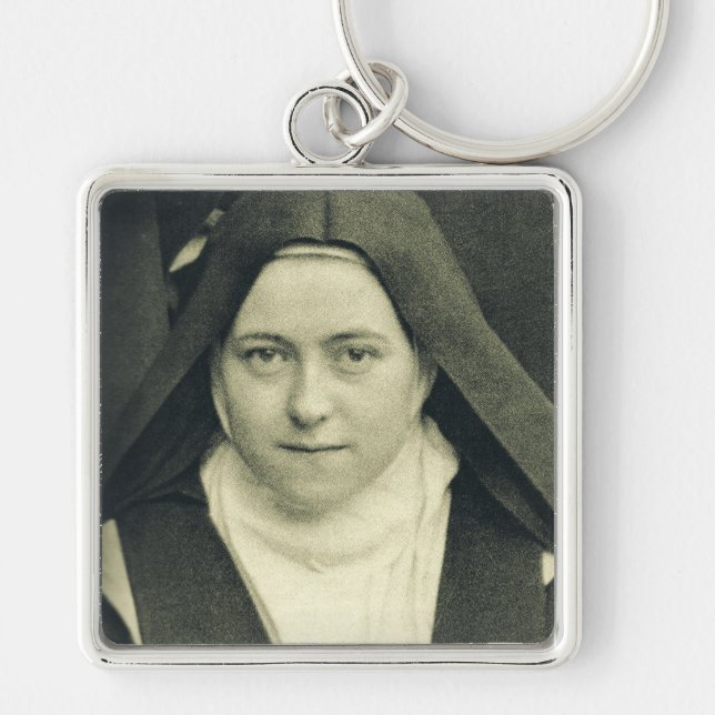 Chaveiro Santo Terês da Criança Jesus e o Rosto Sagrado (Frente)