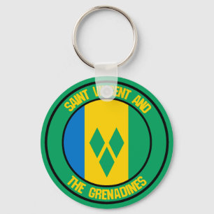Chaveiro Santo Vincent e Grenadines no Emblema