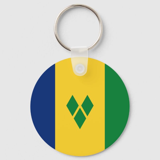 Chaveiro Santo Vincent Flag (Frente)