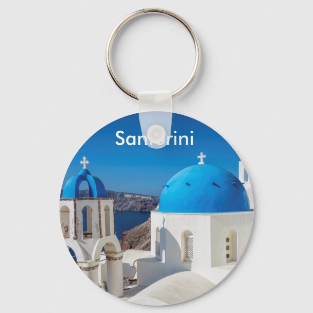 Chaveiro Santorini Grécia (Frente)
