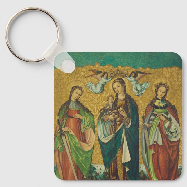 Chaveiro Santos Perpétua e Felicidade (Frente)