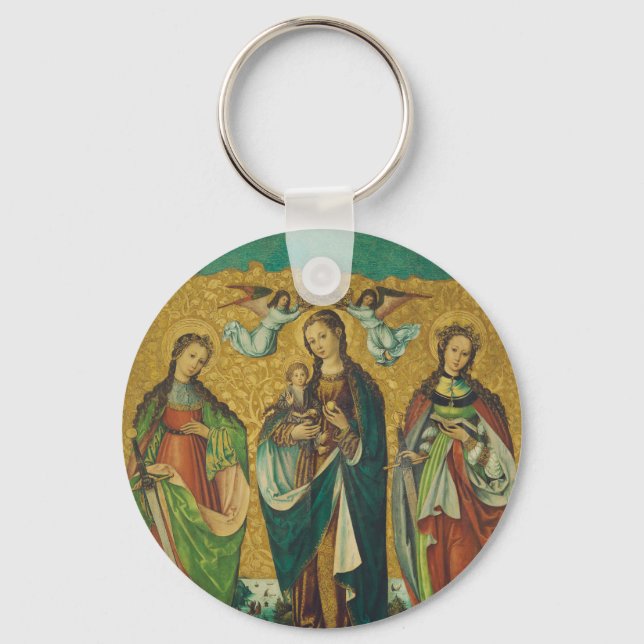 Chaveiro Santos Perpétua e Felicidade (Frente)