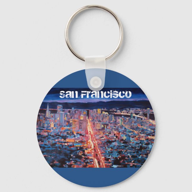 Chaveiro São Francisco - Mercado Street Night do Twin Peak (Frente)