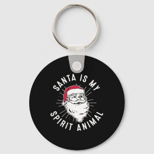 Chaveiro São Nicolau Papai Noel O Natal É Meu Espírito Anim