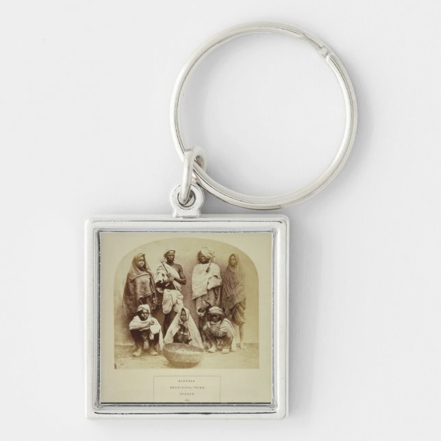 Chaveiro Saonras, um tribo aborígene de Saugor, central (Frente)