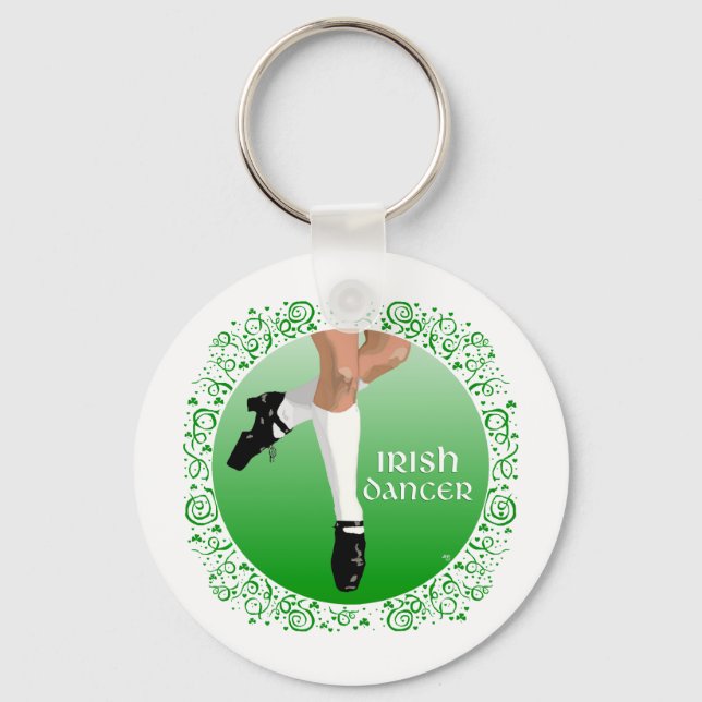 Chaveiro Sapateador Irlandês Sapato Rígido (Frente)