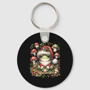 Chaveiro Sapo De Cottagecore Homens De Cogumelos De Natal