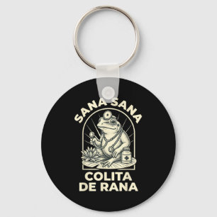 Chaveiro Sapo Engraçado Sana Sana Colita De Rana Fofo Mexic