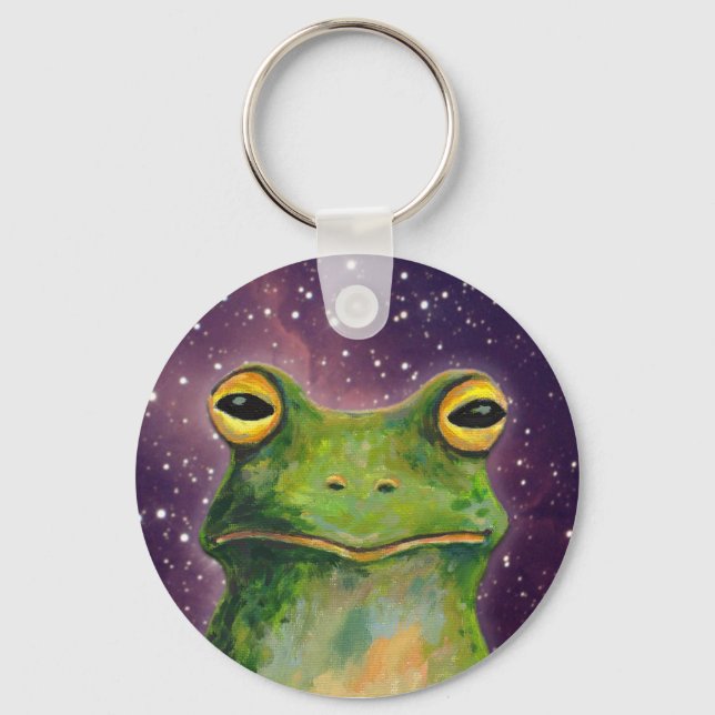 Chaveiro Sapo Espacial (Frente)