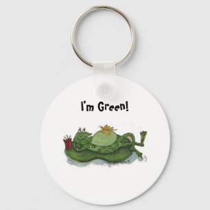 Chaveiro Sapo, eu sou verde!