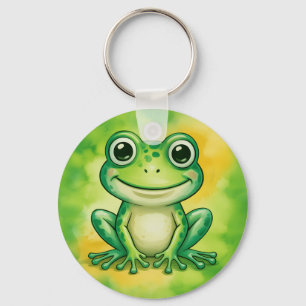 Chaveiro Sapo fofo verde
