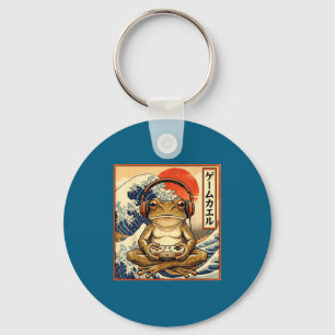 Chaveiro Sapo Japonês de Jogos Grande Onda