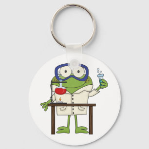 Chaveiro Sapo no Laboratório de Ciência