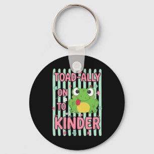 Chaveiro Sapo-Totalmente No Kinder Sapo Volta à Escola Troc