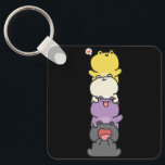 Chaveiro Sapos de Cor de Sinalizador Não-Binário Subtilha O<br><div class="desc">Pessoas design legal surpreendentemente que apreciam LGBTQIA, não binária, enby, justiça social, gênero, bandeira não-binária, consciência de suporte ou amor! Esta design para amigos e familiares que apreciam designs de gênero, LGBT, rainha ou orgulho! Caçador De Sapos De sapo Mantendo Sapos Engraçados Pet Anfíbios Sapo designs De Lover. Faz um...</div>