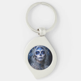 Chaveiro Sapphire Moon Calavera – Dia Celestial do