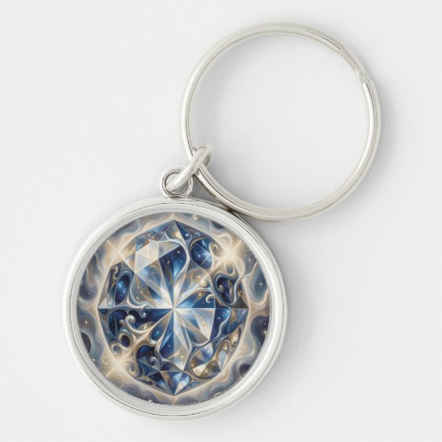 Chaveiro Sapphire – The Stone of Truth and Wisdom´3 (Frente)