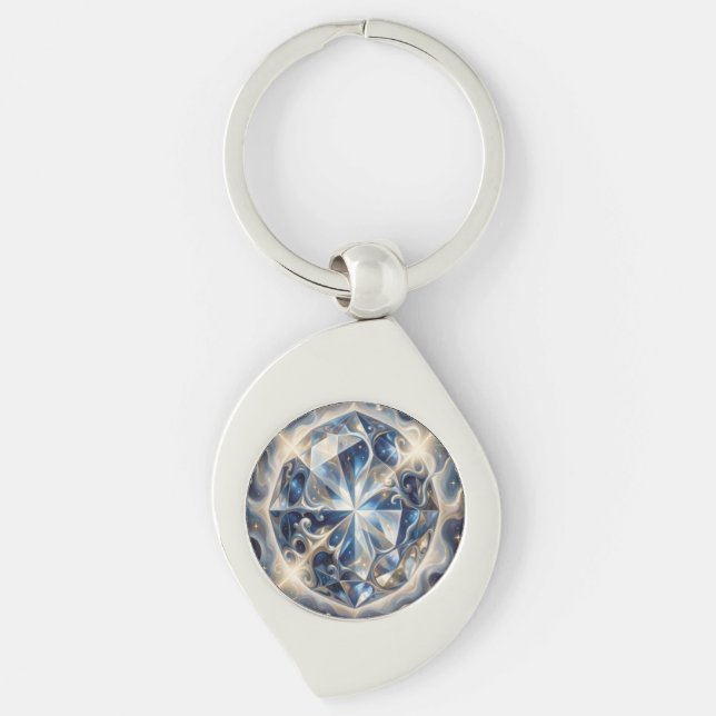 Chaveiro Sapphire – The Stone of Truth and Wisdom´3 (Frente)