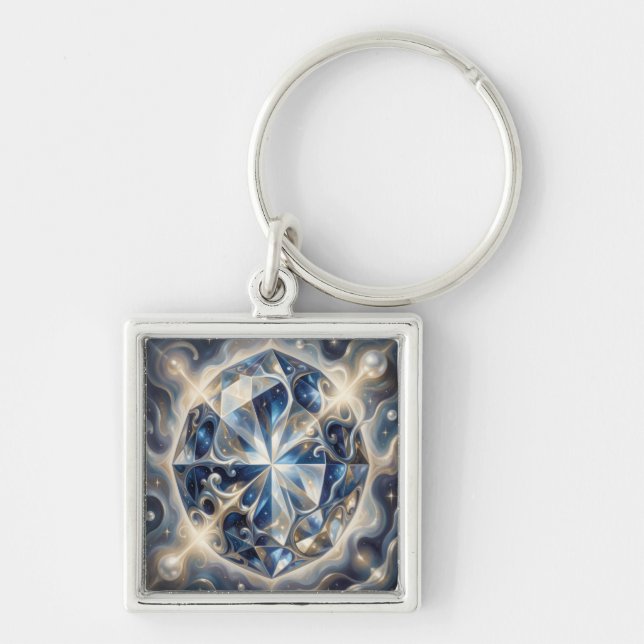 Chaveiro Sapphire – The Stone of Truth and Wisdom´3 (Frente)