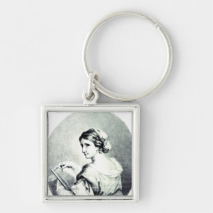 Chaveiro Sappho, gravado por Pye, 1774