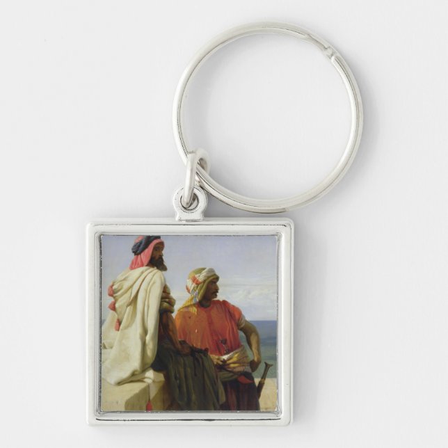 Chaveiro Saracens na frente de sua posição, 1864 (Frente)