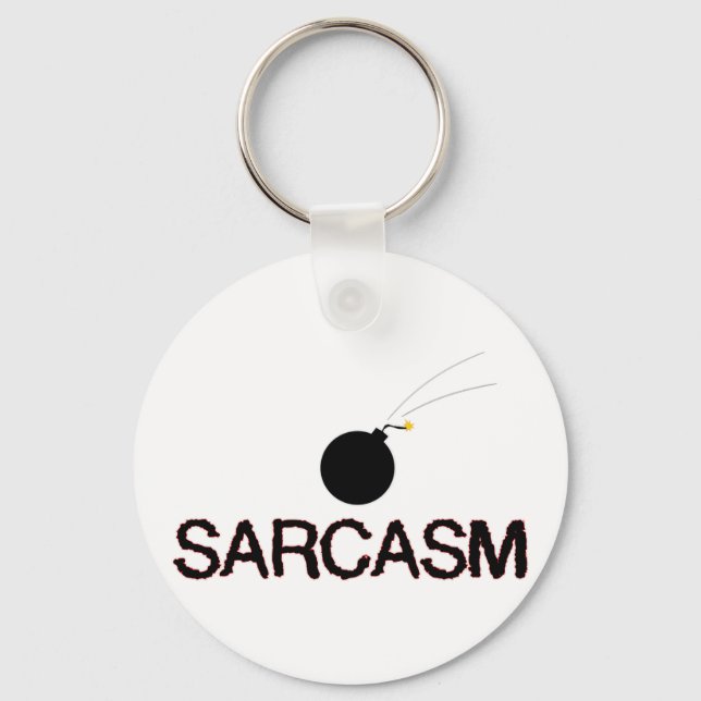 Chaveiro Sarcasm Bombed (Frente)