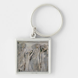 Chaveiro Sarcófago dos musas, detalhe de Clio &