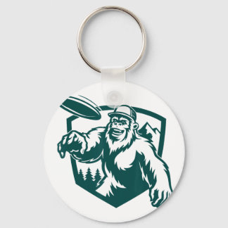 Chaveiro Sasquatch Disc Golf Outdoor Dge Disc Golfing Bigfo