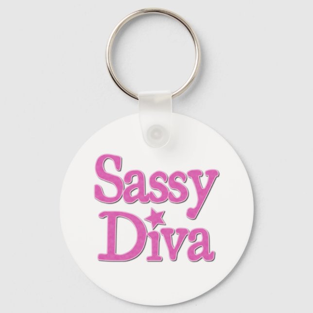 Chaveiro Sassy Diva (Frente)