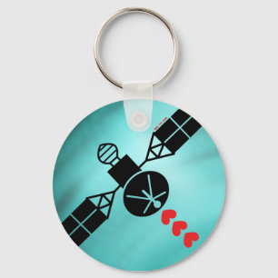 Chaveiro Satélite do amor