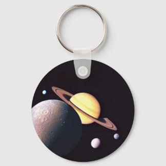 Chaveiro Saturno E Luas