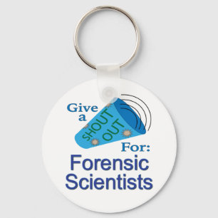 Chaveiro Saudação aos Cientistas Forenses