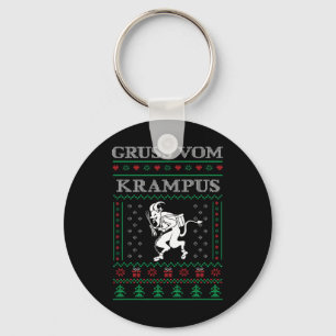 Chaveiro Saudação Do Krampus Goth Camisola Feia De Natal Kr