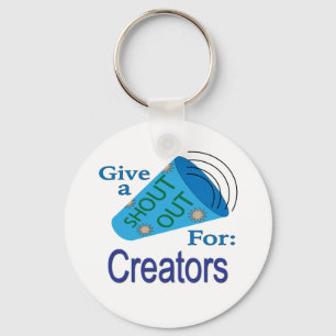 Chaveiro Saudação para Criadores