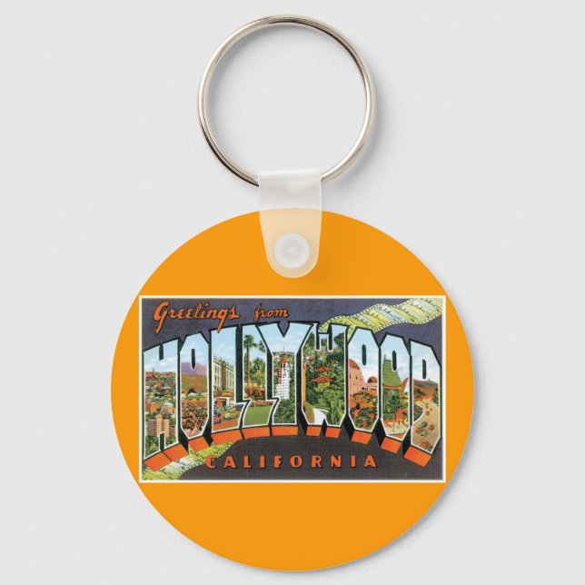 Chaveiro Saudações de Hollywood! (Frente)