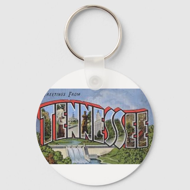Chaveiro Saudações Do Tennessee (Frente)