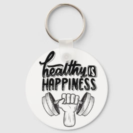 Chaveiro saudável é felicidade motivação para academia desi