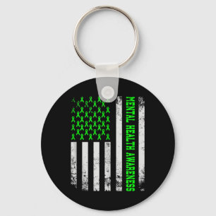Chaveiro Saúde Mental S.A. Bandeira Americana Saúde Mental