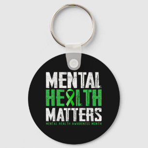 Chaveiro Saúde Mental S Fita Verde Awarene Mental Health