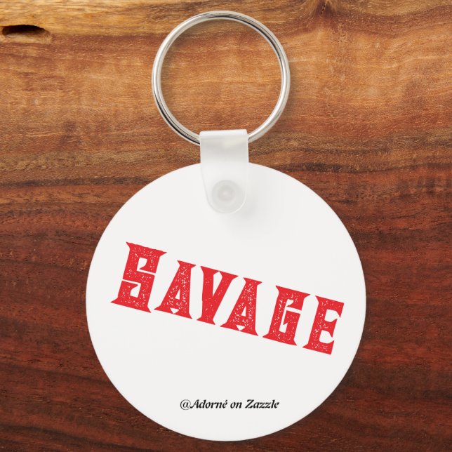 Chaveiro Savage (Verso)