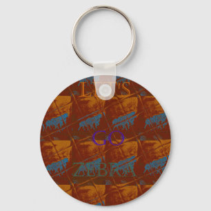 Chaveiro Savannah Safari deixa Zebra Hakuna Matata mais