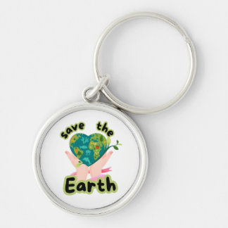 Chaveiro Save the Earth Keychain