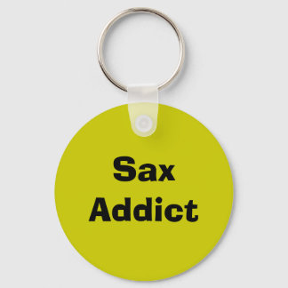 Chaveiro Sax Addict - saxofone