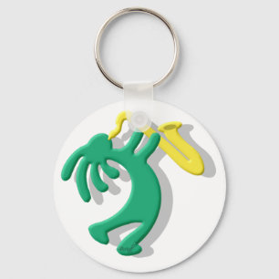 Chaveiro Saxofone de Kokopelli