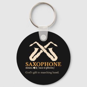 Chaveiro Saxofone - Definição de Saxofone