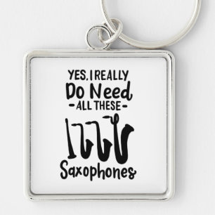 Chaveiro Saxofone - Tipos Saxofone