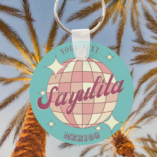 Chaveiro Sayulita Mexico Retro Vintage Party souvenir
