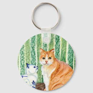 Chaveiro Scampy com azul cat-1.jpg dos delfts