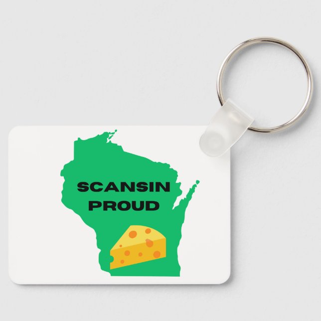 Chaveiro Scansin (Wisconsin) Orgulhoso! (Frente)