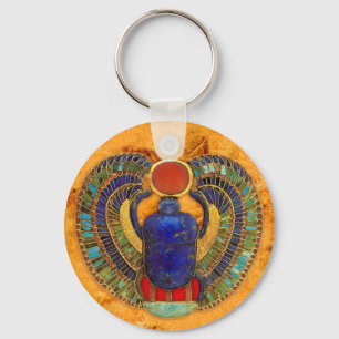 Chaveiro Scarab Sagrado do Egito Antigo